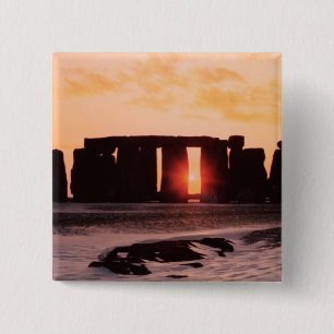 Chapa Cuadrada Stonehenge, solsticio de invierno