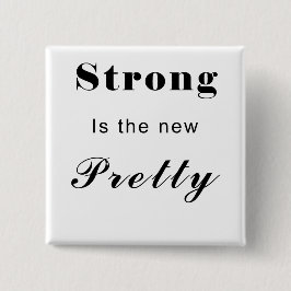 Chapa Cuadrada Stong es el nuevo bonito - texto solamente