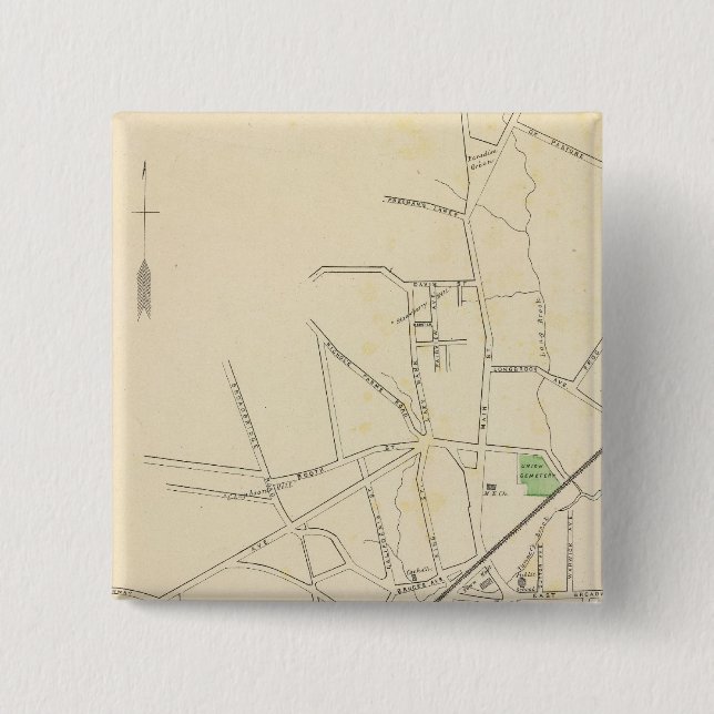 Chapa Cuadrada Stratford (Anverso)