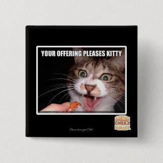 Chapa Cuadrada Su ofrecimiento satisface el gatito