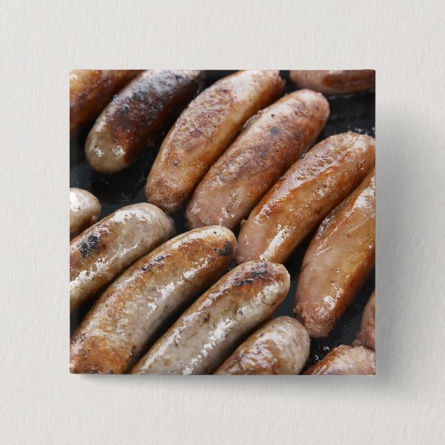 Chapa Cuadrada Suasos en la barbacoa (Anverso)