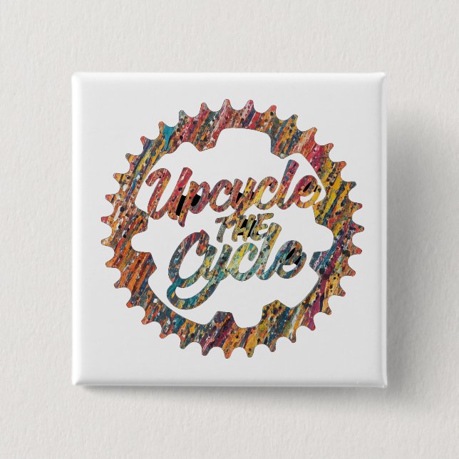 Chapa Cuadrada Subir el ciclo (Anverso)