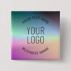 Chapa Cuadrada Subir logotipo Colores gradientes cambiantes col