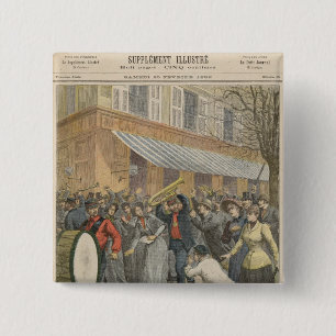 Chapa Cuadrada Sublevación contra un Ejército de Salvamento