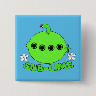 Chapa Cuadrada Sublime Sub Lime