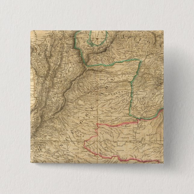 Chapa Cuadrada Sudamérica 24 (Anverso)