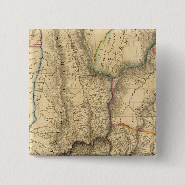 Chapa Cuadrada Sudamérica 32 (Anverso)