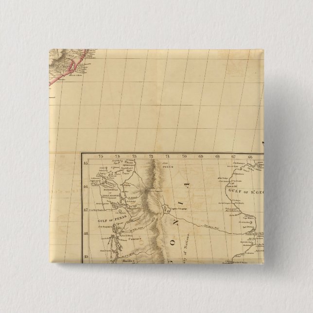 Chapa Cuadrada Sudamérica 33 (Anverso)