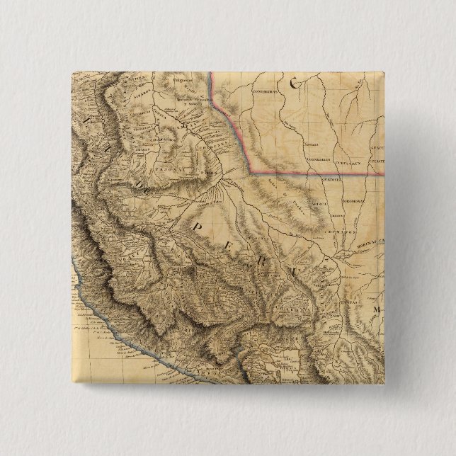 Chapa Cuadrada Sudamérica 34 (Anverso)