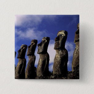 Chapa Cuadrada Sudamérica, Chile, Isla de Pascua, Ahu Akiri.