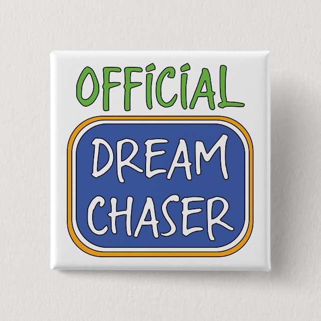 Chapa Cuadrada Sueño Oficial Chaser (Anverso)