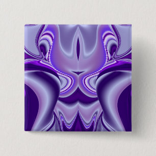 Chapa Cuadrada Sueños del arcoiris de flores moradas