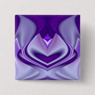 Chapa Cuadrada Sueños del arcoiris de flores moradas