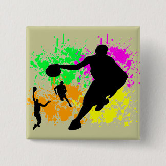 Chapa Cuadrada Sueños del baloncesto