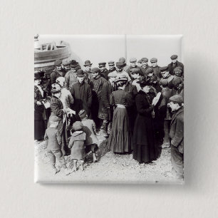 Chapa Cuadrada Suffragettes en Hastings, 1908