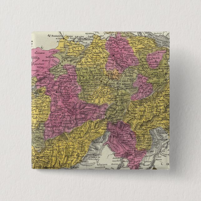 Chapa Cuadrada Suiza 13 (Anverso)