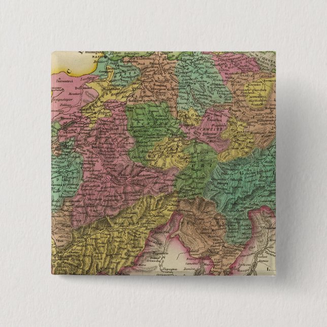 Chapa Cuadrada Suiza 14 (Anverso)