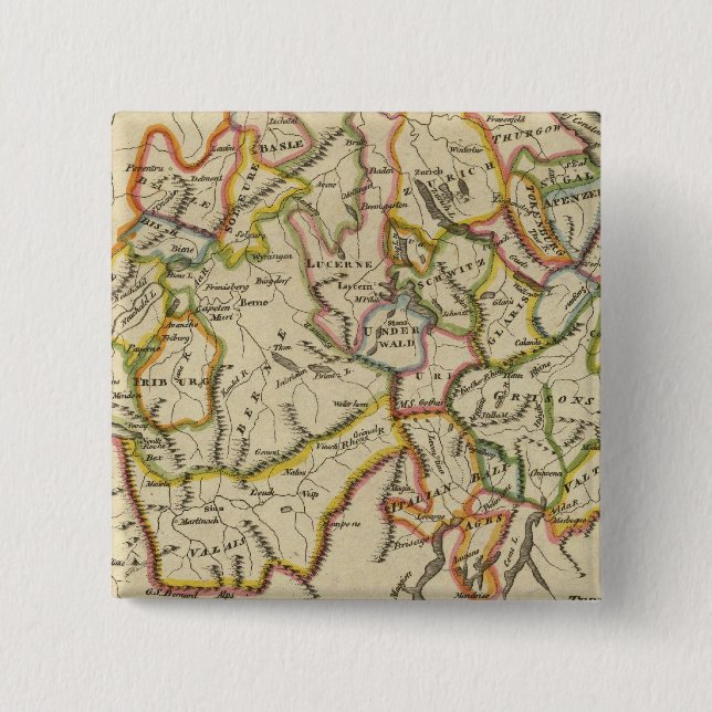 Chapa Cuadrada Suiza 18 (Anverso)