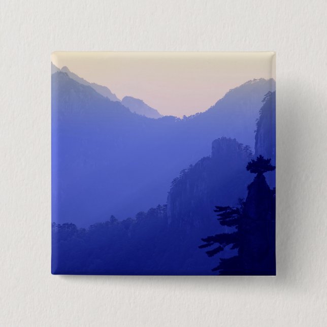 Chapa Cuadrada Sunrise, Yellow Mountain, Huangshan, China (Anverso)