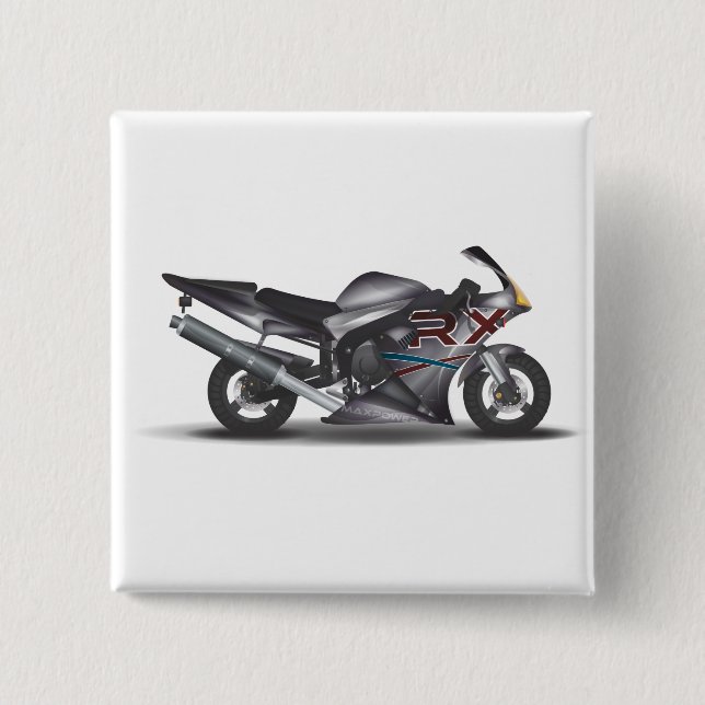 Chapa Cuadrada Superbicicleta (Anverso)