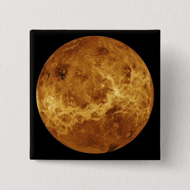 Chapa Cuadrada Superficie del planeta Venus (Anverso)
