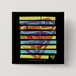 Chapa Cuadrada Supergirl Filmstrip