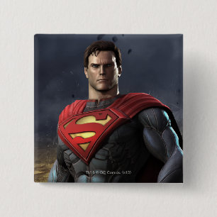 Chapa Cuadrada Superman
