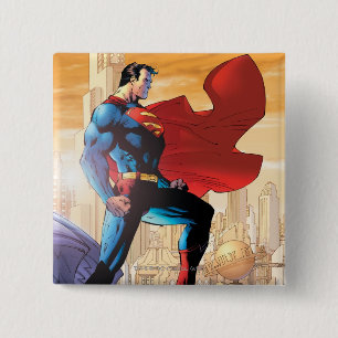 Chapa Cuadrada Superman Daily Planet