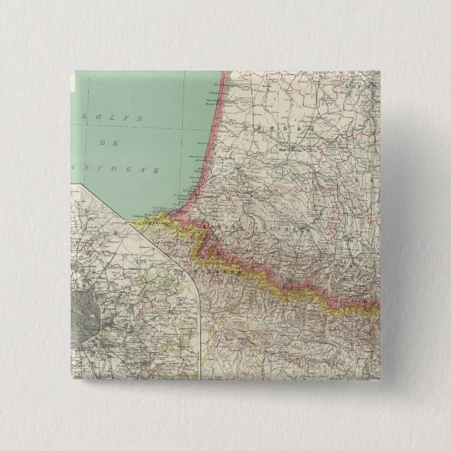 Chapa Cuadrada Sur de Francia (Anverso)