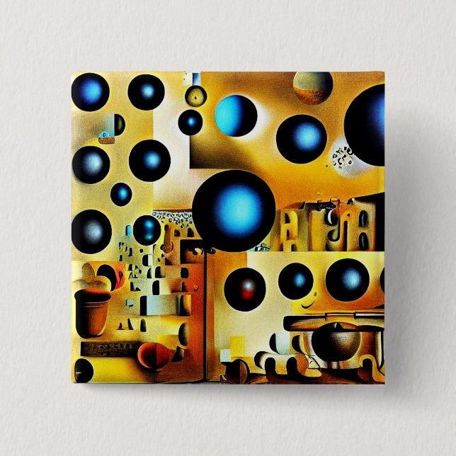 Chapa Cuadrada Surrealeka 7 (Anverso)