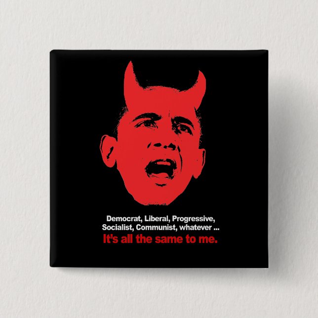 Chapa Cuadrada SUS TODOS LOS IGUALES a MÍ Bumpersticker (Anverso)