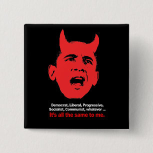 Chapa Cuadrada SUS TODOS LOS IGUALES a MÍ Bumpersticker