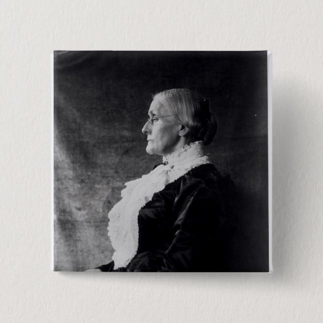 Chapa Cuadrada Susan Brownell Anthony (Anverso)