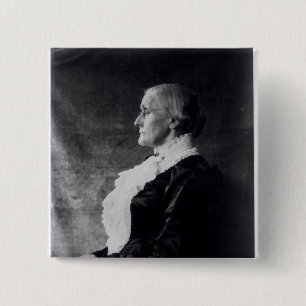 Chapa Cuadrada Susan Brownell Anthony