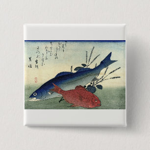 Chapa Cuadrada Suzuki y Kimmedai - El pescado japonés de Hiroshig