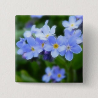 Chapa Cuadrada Sylvatica del Myosotis - nomeolvides