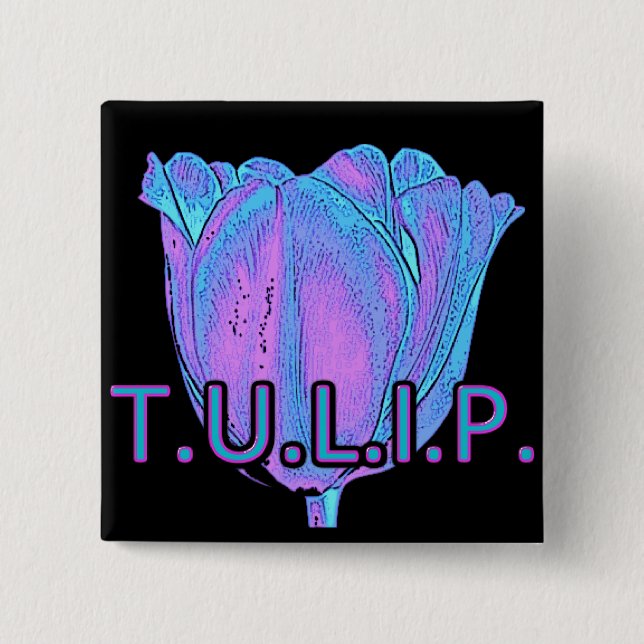 CHAPA CUADRADA T.U.L.I.P (Anverso)