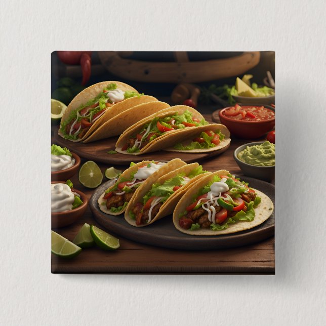 Chapa Cuadrada Tacos (Anverso)