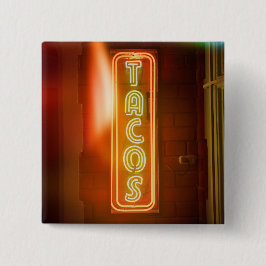 Chapa Cuadrada Tacos Rótulo Imagen tipográfica Taco Arte Word Ar