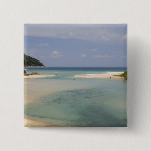 Chapa Cuadrada Tailandia, Phuket, playa Nai Harn.