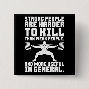 Chapa Cuadrada Taller: Es Más Difícil Matar A Personas Fuertes