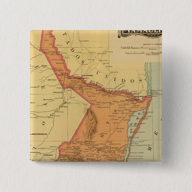 Chapa Cuadrada Tamaulipas (Anverso)