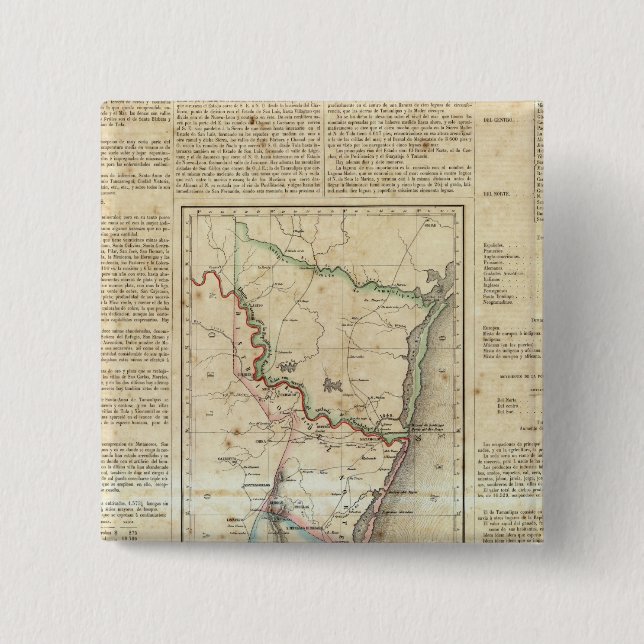 Chapa Cuadrada Tamaulipas, México (Anverso)