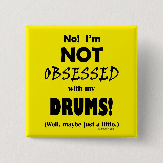 Chapa Cuadrada Tambores obseados (Anverso)