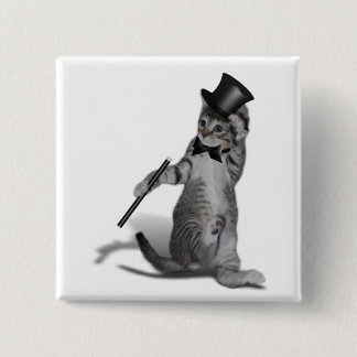 Chapa Cuadrada Tap Dance Cat