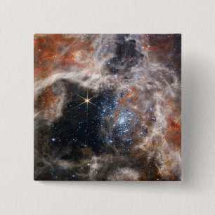 Chapa Cuadrada Tarantula Nebula Imagen de JWST
