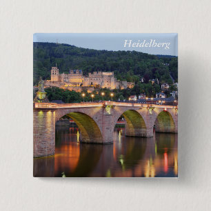 Chapa Cuadrada Tarde de Heidelberg