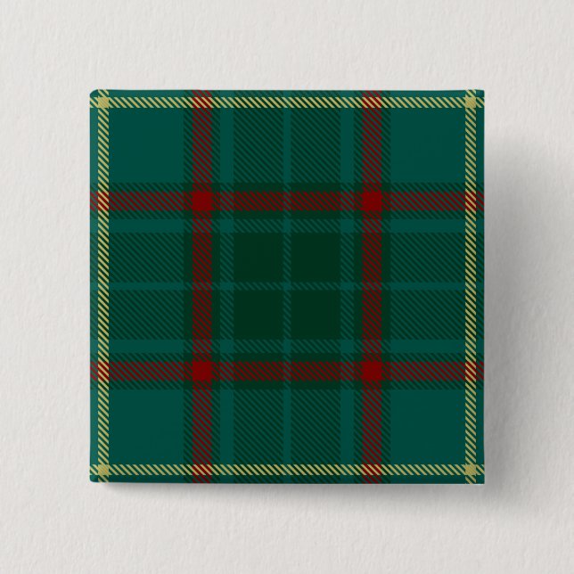 Chapa Cuadrada Tartán irlandés del condado de Armagh (Anverso)