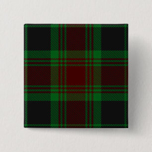 Chapa Cuadrada Tartan Irlandés del Condado de Carlow