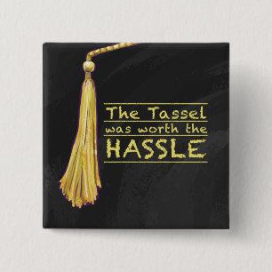 Chapa Cuadrada Tassel Hassle Gold
